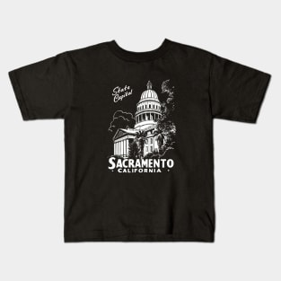 1940 Sacramento California Kids T-Shirt